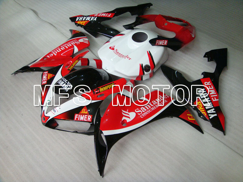 Yamaha YZF-R1 2004-2006 Injection ABS verkleidung - Santander - Rot Weiß - MFS3329
