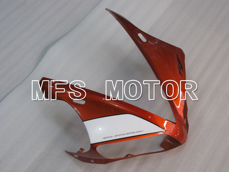 Carénage ABS injecté Yamaha YZF-R1 2004-2006 - Style usine - Noir Orange - MFS3336