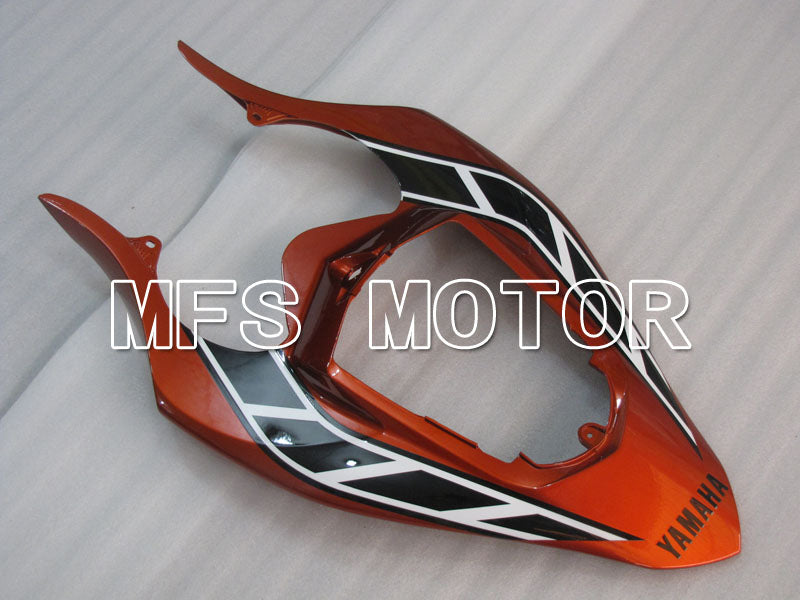 Carénage ABS injecté Yamaha YZF-R1 2004-2006 - Style usine - Noir Orange - MFS3336