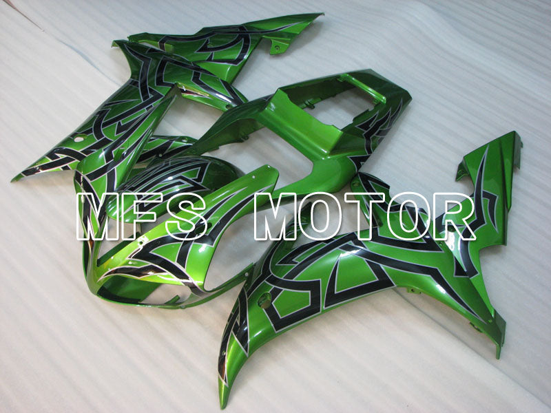 Yamaha YZF-R1 2002-2003 Injection ABS verkleidung - anderen - Schwarz Grün - MFS3337