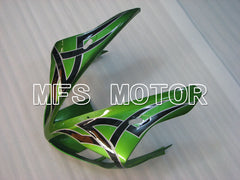 Yamaha YZF-R1 2002-2003 Injection ABS verkleidung - anderen - Schwarz Grün - MFS3337