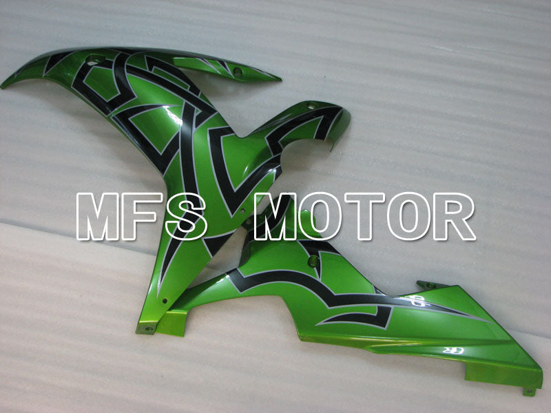 Yamaha YZF-R1 2002-2003 Injection ABS verkleidung - anderen - Schwarz Grün - MFS3337
