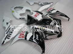 Carénage ABS injecté Yamaha YZF-R1 2004-2006 - FIAT - Noir Blanc - MFS3340