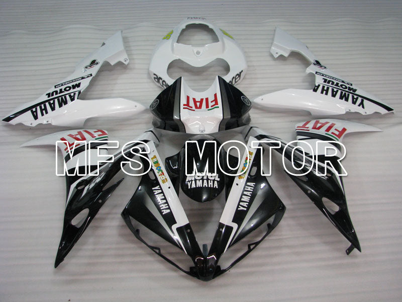 Carénage ABS injecté Yamaha YZF-R1 2004-2006 - FIAT - Noir Blanc - MFS3340