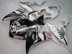 Carénage ABS injecté Yamaha YZF-R1 2004-2006 - FIAT - Noir Blanc - MFS3340