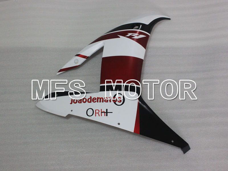 Yamaha YZF-R1 2002-2003 Injection ABS verkleidung - ENEOS - Rotweinfarbe Weiß - MFS3343