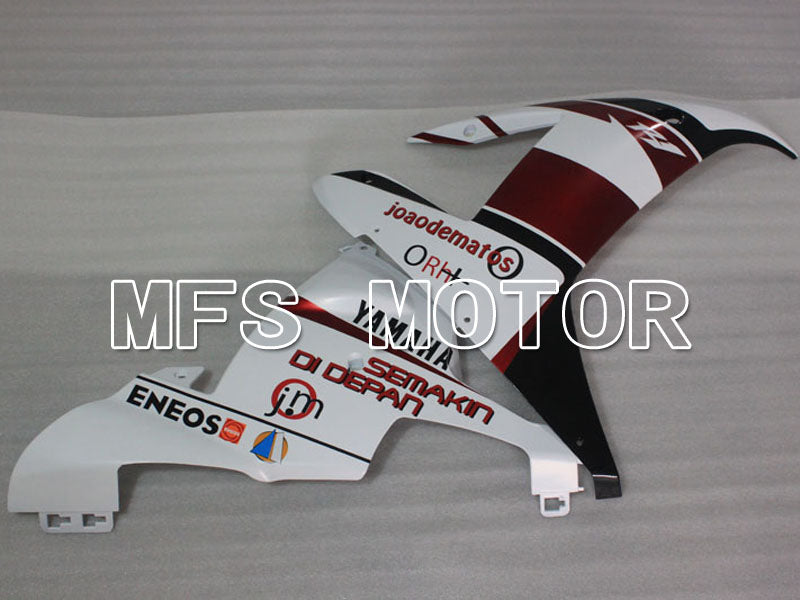 Yamaha YZF-R1 2002-2003 Injection ABS verkleidung - ENEOS - Rotweinfarbe Weiß - MFS3343