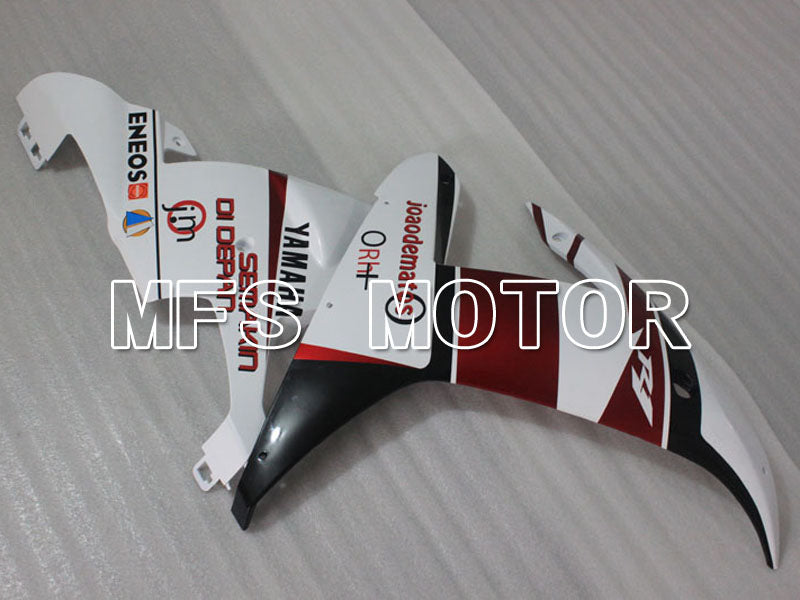 Yamaha YZF-R1 2002-2003 Injection ABS verkleidung - ENEOS - Rotweinfarbe Weiß - MFS3343