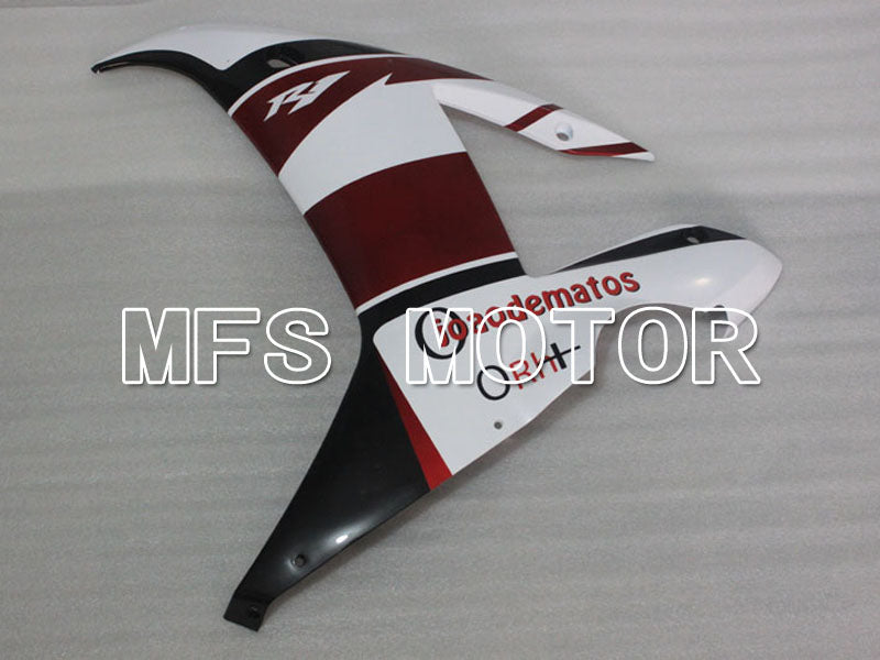 Yamaha YZF-R1 2002-2003 Injection ABS verkleidung - ENEOS - Rotweinfarbe Weiß - MFS3343