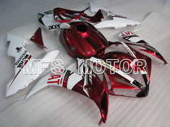 Yamaha YZF-R1 2004-2006 Injection ABS verkleidung - FIAT - Rot Weiß - MFS3347