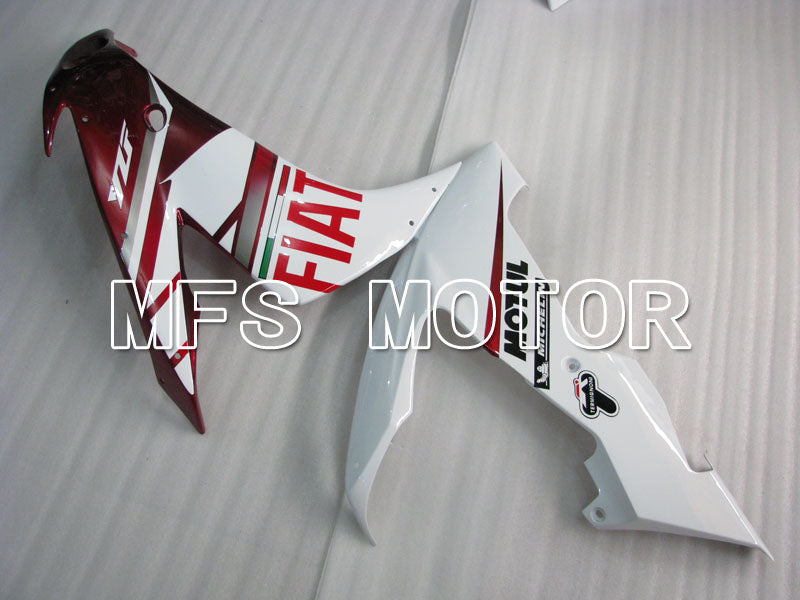 Yamaha YZF-R1 2004-2006 Injection ABS verkleidung - FIAT - Rot Weiß - MFS3347