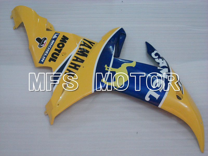 Yamaha YZF-R1 2002-2003 Injection ABS verkleidung - Kamel - Blau Gelb - MFS3349