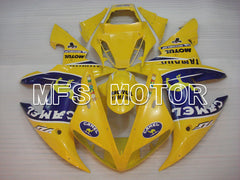 Yamaha YZF-R1 2002-2003 Injection ABS verkleidung - Kamel - Blau Gelb - MFS3349