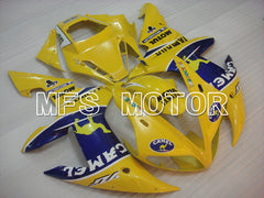 Yamaha YZF-R1 2002-2003 Injection ABS verkleidung - Kamel - Blau Gelb - MFS3349