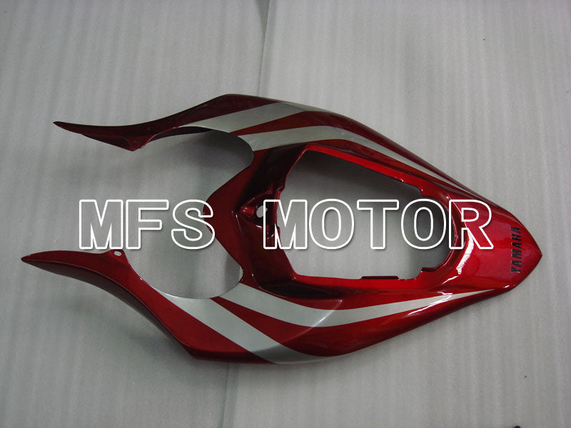 Carénage ABS injecté Yamaha YZF-R1 2004-2006 - Style usine - Couleur vin rouge argent - MFS3350