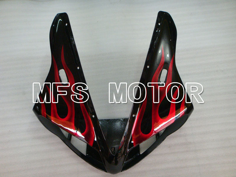 Yamaha YZF-R1 2002-2003 Injection ABS Fairing - Flame - Black Red wine color - MFS3351