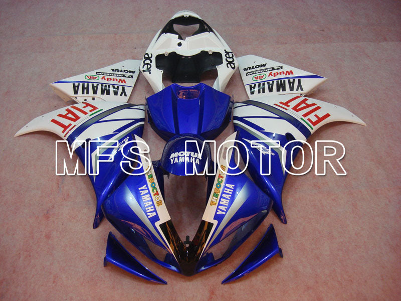 Yamaha YZF-R1 2009-2011 Injection ABS Fairing - FIAT - Blue White - MFS3371