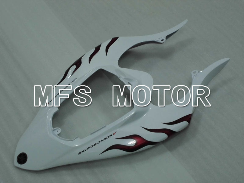 Yamaha YZF-R1 2004-2006 Injection ABS Fairing - Flame - White Red - MFS3373