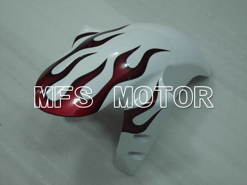 Yamaha YZF-R1 2004-2006 Injection ABS Fairing - Flame - White Red - MFS3373