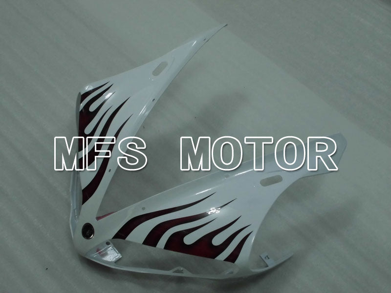 Yamaha YZF-R1 2004-2006 Injection ABS Fairing - Flame - White Red - MFS3373