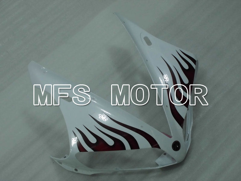 Yamaha YZF-R1 2004-2006 Injection ABS Fairing - Flame - White Red - MFS3373