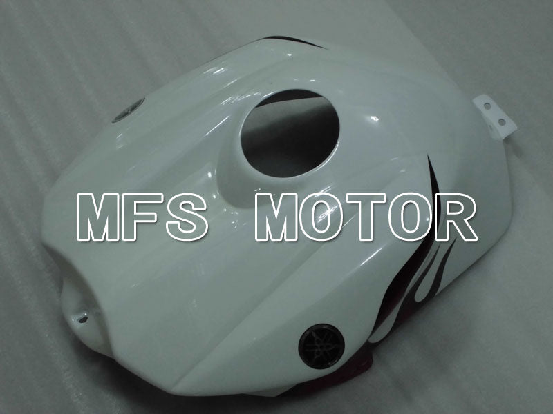 Yamaha YZF-R1 2004-2006 Injection ABS Fairing - Flame - White Red - MFS3373