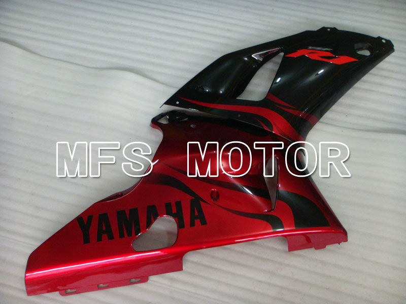 Yamaha YZF-R1 1998-1999 Injection ABS Fairing - Factory Style - Black Red - MFS3376