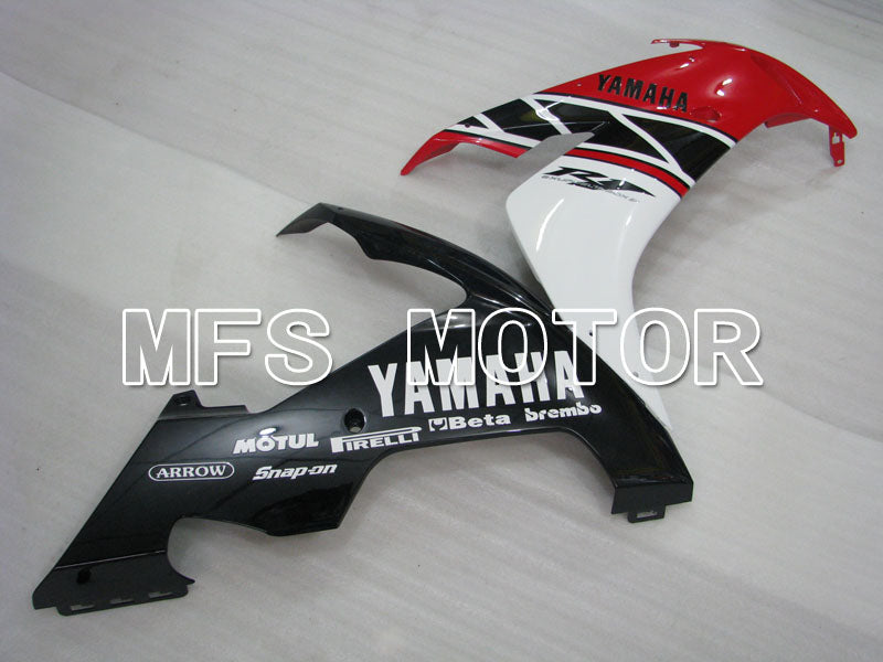Yamaha YZF-R1 2004-2006 Injection ABS Fairing - Factory Style - Black Red White - MFS3378