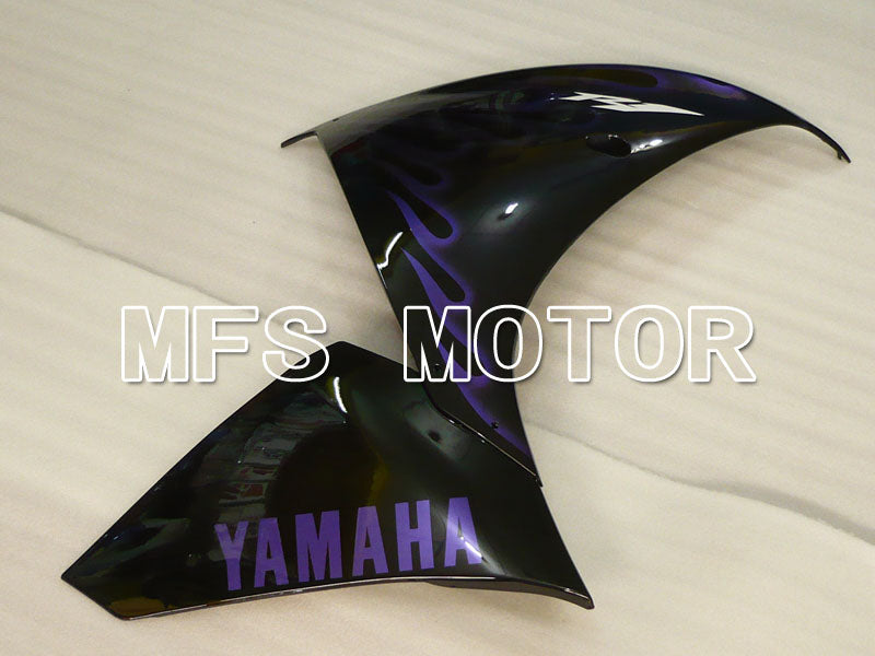 Yamaha YZF-R1 2009-2011 Injection ABS Fairing - Flame - Black Purple - MFS3384