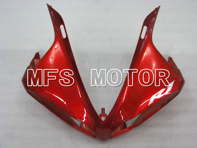 Yamaha YZF-R1 2009-2011 Injection ABS Fairing - Factory Style - Black Red wine color - MFS3396