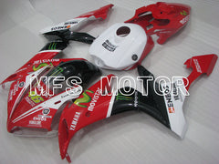 Yamaha YZF-R1 2004-2006 Injection ABS verkleidung - Monster - Schwarz Rot Weiß - MFS3400