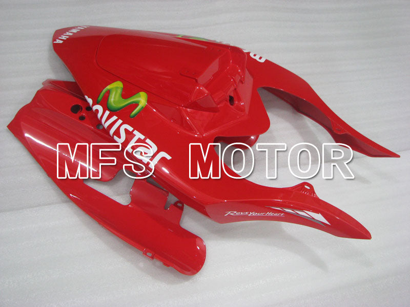 Yamaha YZF-R1 2004-2006 Injection ABS verkleidung - Monster - Schwarz Rot Weiß - MFS3400