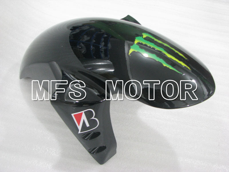 Yamaha YZF-R1 2004-2006 Injection ABS verkleidung - Monster - Schwarz Rot Weiß - MFS3400