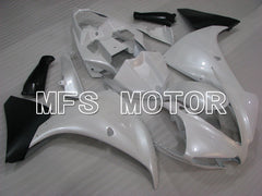 Yamaha YZF-R1 2009-2011 Injection ABS Fairing - Factory Style - Black Pearl White - MFS3408