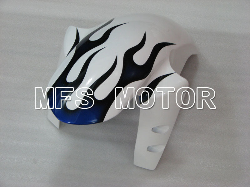 Yamaha YZF-R1 2004-2006 Injection ABS verkleidung - Flamme - Blau Weiß - MFS3410