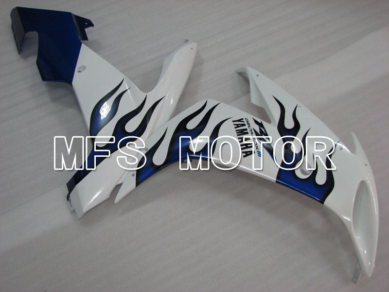 Yamaha YZF-R1 2004-2006 Injection ABS verkleidung - Flamme - Blau Weiß - MFS3410