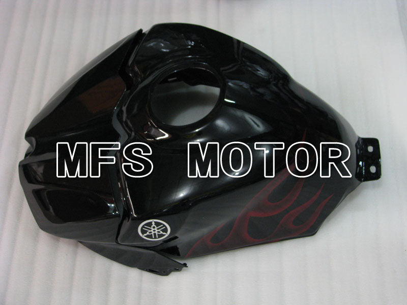 Yamaha YZF-R1 2007-2008 Injection ABS Fairing - Flame - Black Red - MFS3441