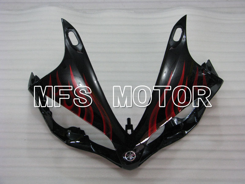 Yamaha YZF-R1 2007-2008 Injection ABS Fairing - Flame - Black Red - MFS3441