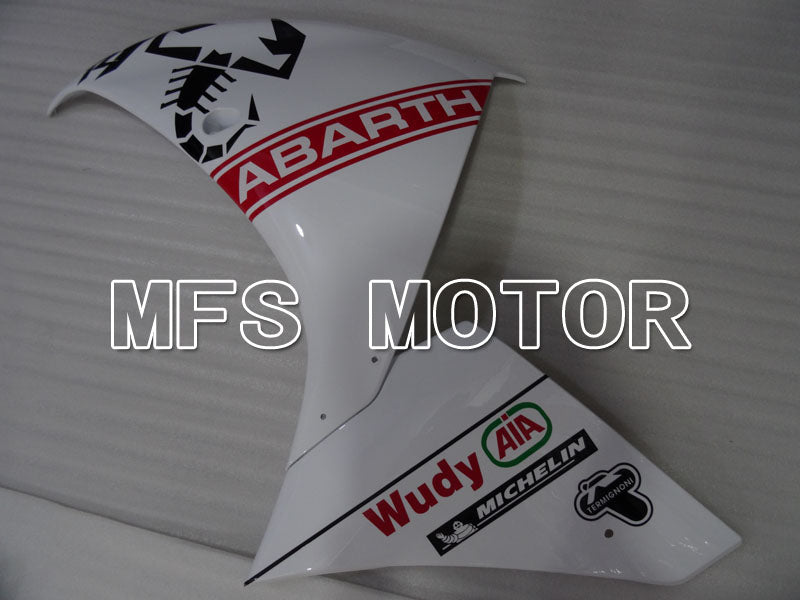 Yamaha YZF-R1 2009-2011 Injection ABS Fairing - ABARTH - Black White - MFS3447