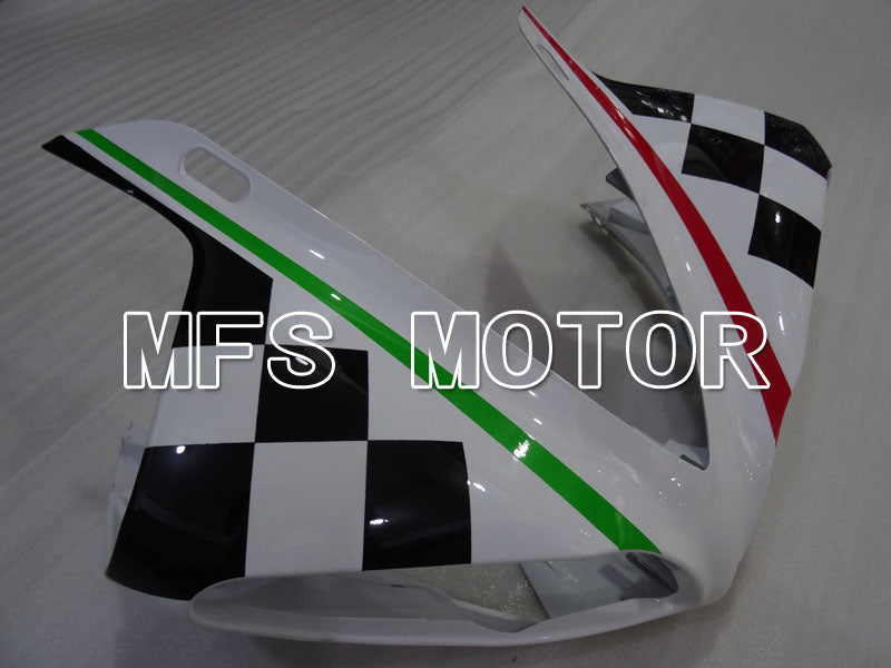 Yamaha YZF-R1 2009-2011 Injection ABS Fairing - ABARTH - Black White - MFS3447
