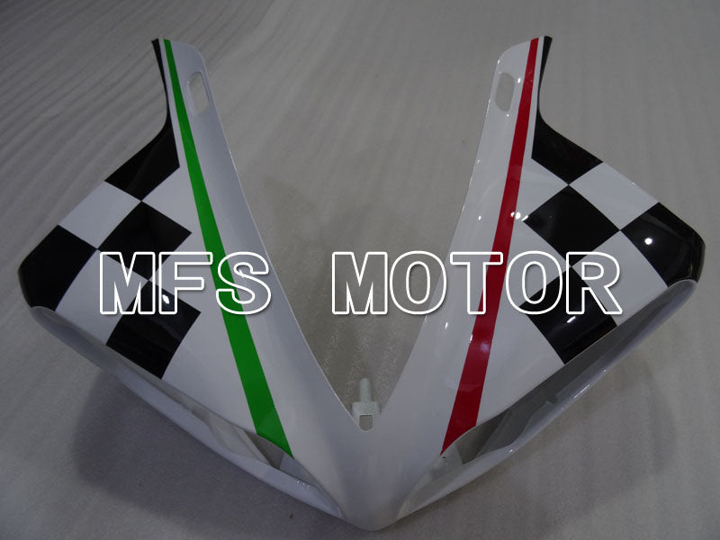 Yamaha YZF-R1 2009-2011 Injection ABS Fairing - ABARTH - Black White - MFS3447