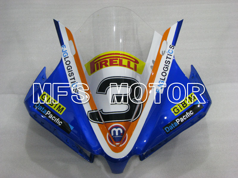 Yamaha YZF-R1 2012-2014 Injection ABS Fairing - MOTORPOINT - Black Blue - MFS3460