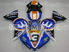 Yamaha YZF-R1 2012-2014 Injection ABS Fairing - MOTORPOINT - Black Blue - MFS3460