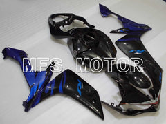Yamaha YZF-R1 2007-2008 Injection ABS Fairing - Factory Style - Black Blue - MFS3468