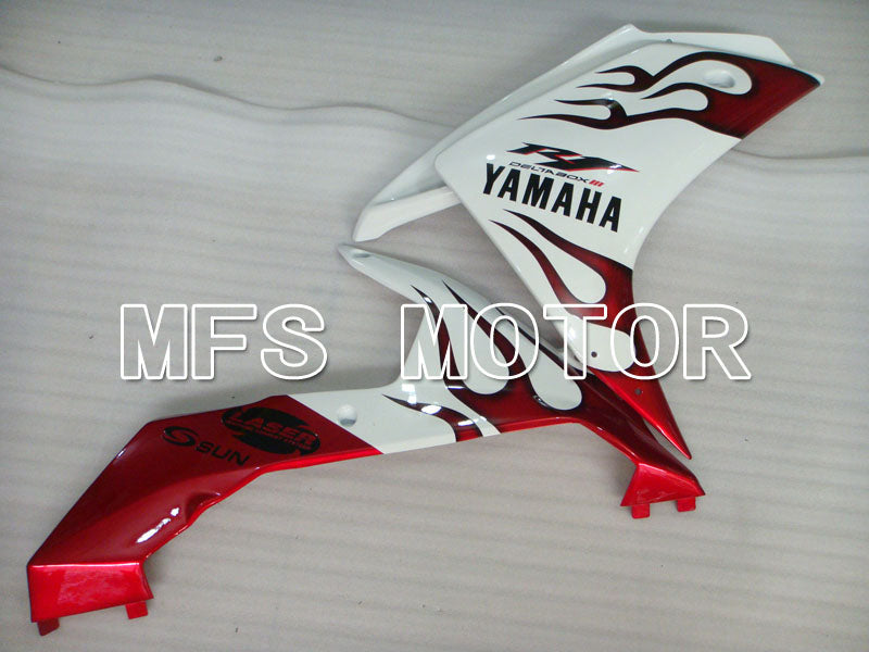 Yamaha YZF-R1 2007-2008 Injection ABS Fairing - Factory Style - White Red - MFS3482