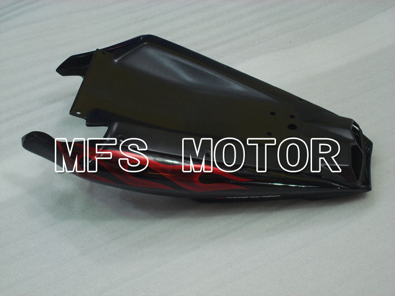 Yamaha YZF-R6 2003-2004 Injection ABS Fairing - Flame - Red wine color Black - MFS3484