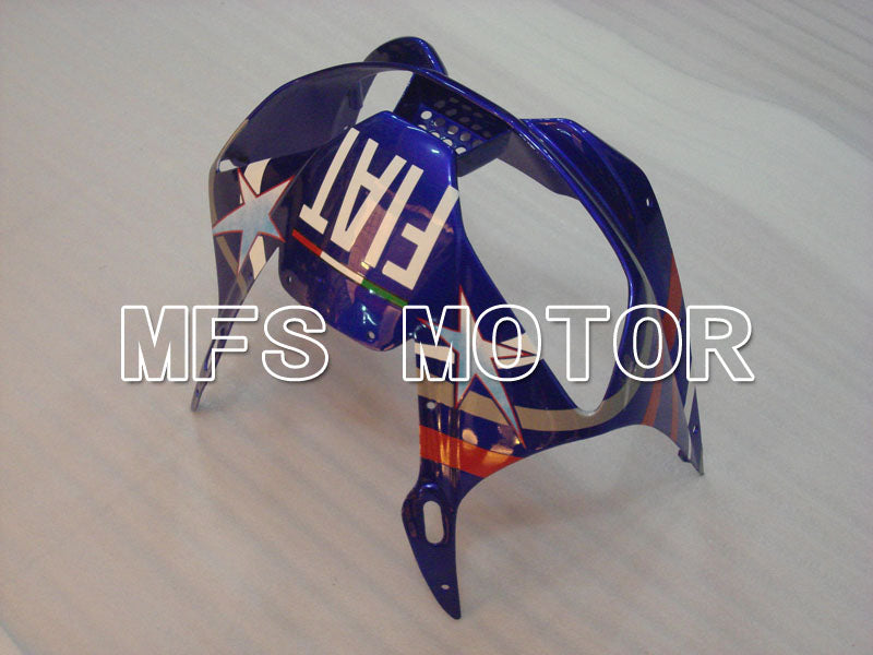 Yamaha YZF-R6 1998-2002 Injection ABS verkleidung - FIAT - Blau Weiß - MFS3485