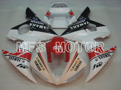 Yamaha YZF-R6 2003-2004 Injection ABS Fairing - MOTUL - White Black - MFS3497