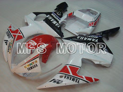 Yamaha YZF-R6 2003-2004 Injection ABS Fairing - MOTUL - White Black - MFS3497