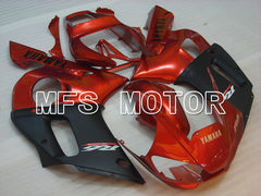 Yamaha YZF-R6 1998-2002 Injection ABS Verkleidung - Factory Style - Schwarz Rotweinfarbe - MFS3507